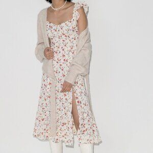Reformation Bondi Midi Dress Gabrielle Floral Print Size 12